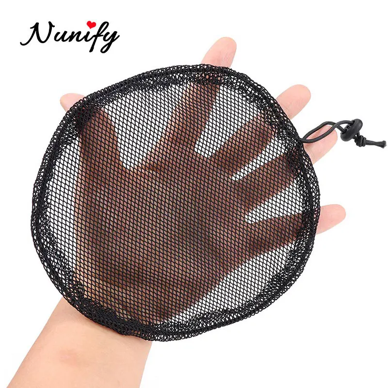 Nunify 1-5Pcs/Lot High Quality Hair Net For Make Ponytail Beautiful Woman Hair Tool Ponytail Afro Bun Wig Caps Hairnets