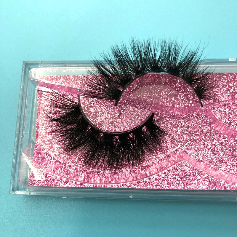 Buzzme 5D Mink Eyelashes no case Long Lasting Makeup Lashes Natural Volume Eyelashes Extension Thick Long 3D False Eyelashes