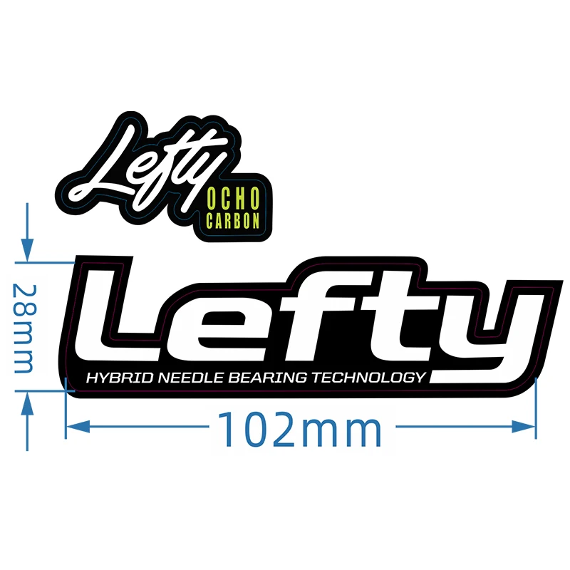 2019 Lefty Ocho XC Mountain Bike Front Fork Stickers Bicycle Front Fork Decals MTB Bike Decal