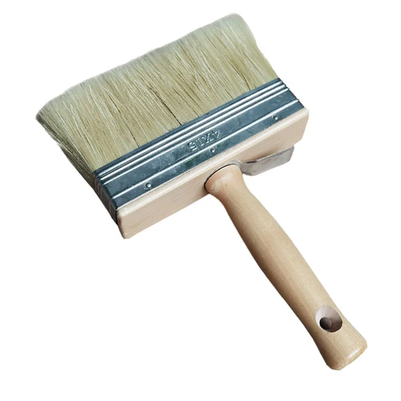 6inch Ceiling Paint Brush Thickness Pure Bristles Brushes Wall Decoration Painting Tools Art Paint Multi-function Oil Sweep
