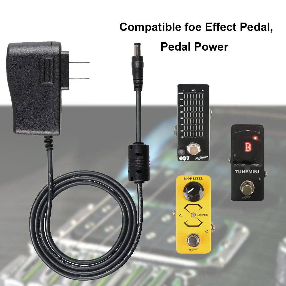 DC 18V 1A(1000mA) Adapter Charger for Caline CP-04 CP-05 Guitar Effect Pedal Guitar Accessories