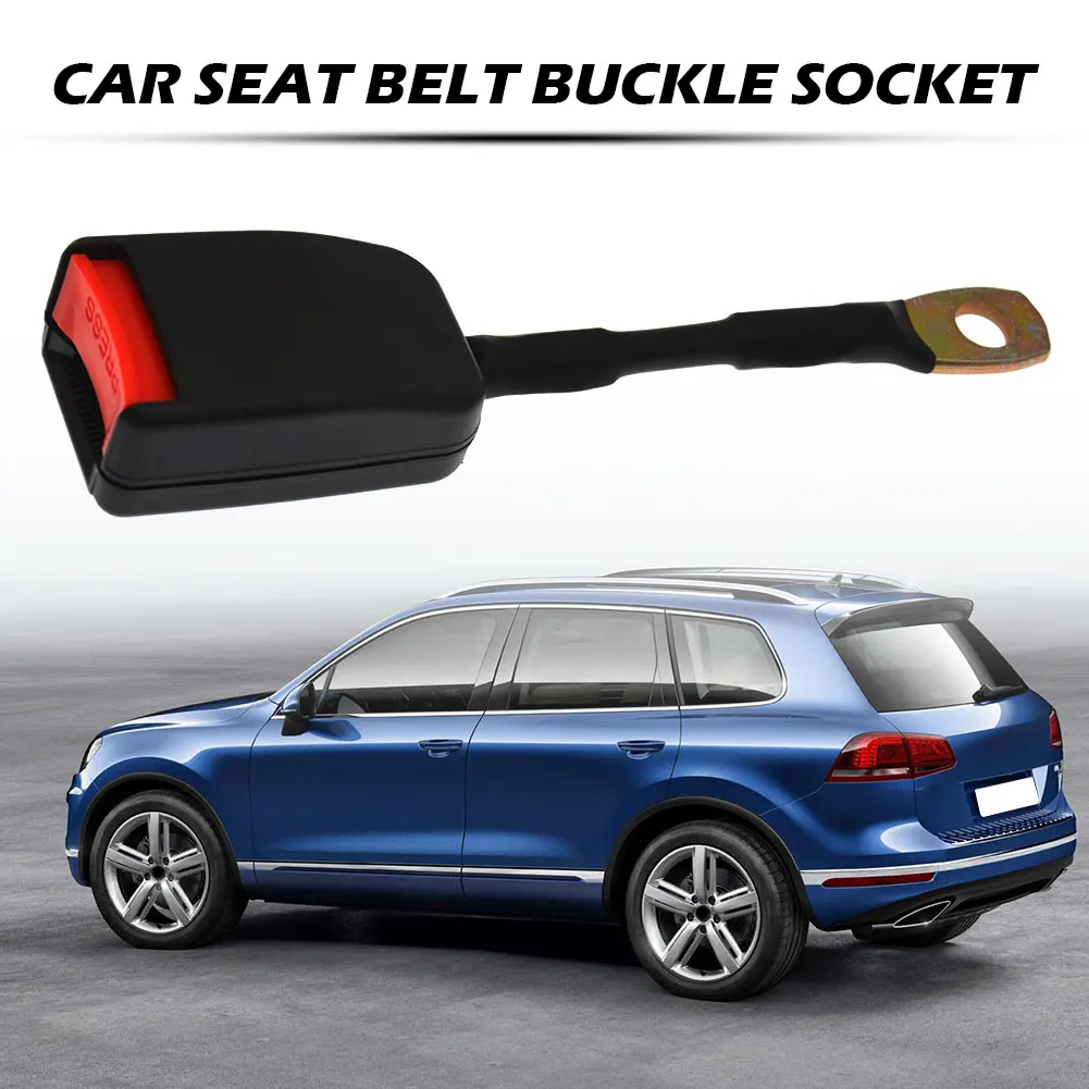 Car Seat Belt Buckle Clip Lock Extender Auto Car Front Safety Belt Seatbelt Buckle Socket Plug Female Connector Accessories