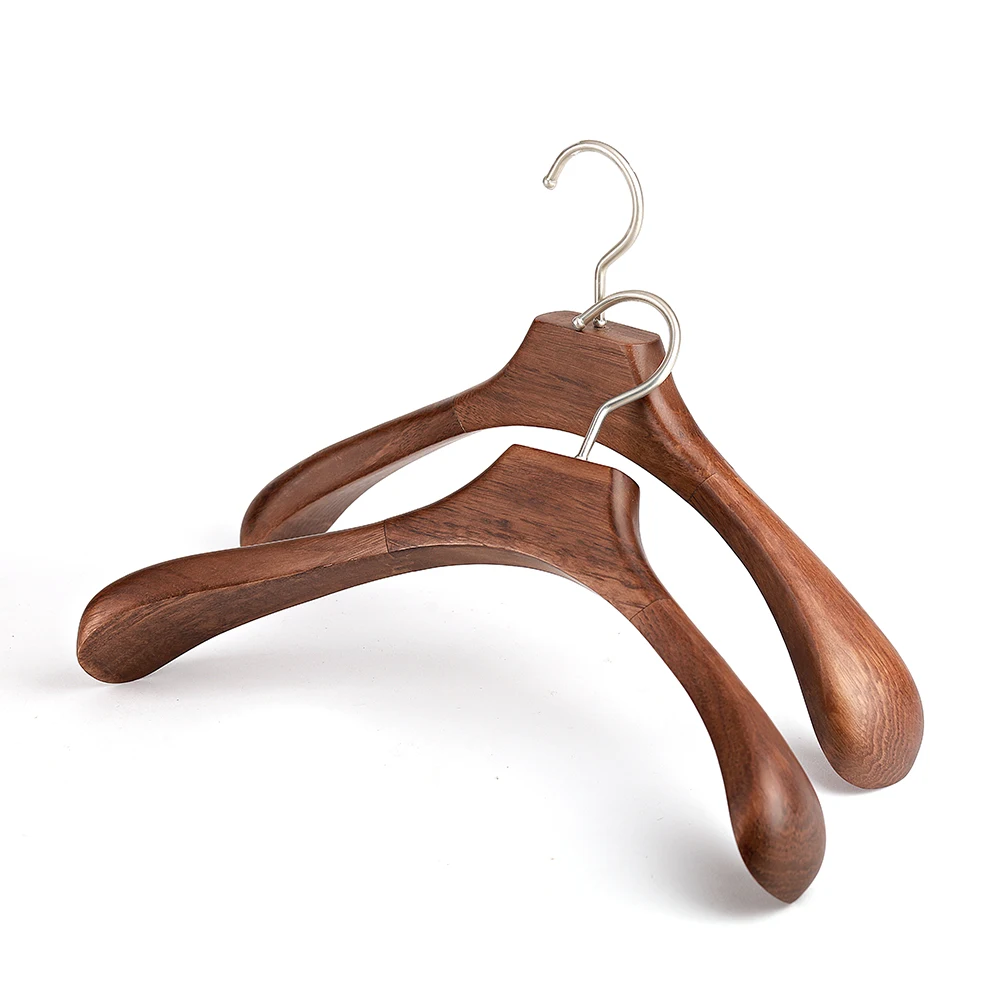 Wide Shoulder Wooden Clothes Hanger  Luxury Suit Hangers for Closet  Wardrobe Cabides Para Roupa Wide Shoulder Coat Hanger