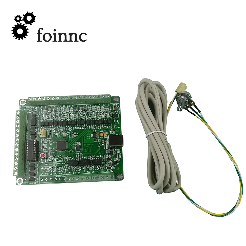 

CNC 3-axis MACH3 USB control board 500kHz Control Card Interface Card (NPN Version)