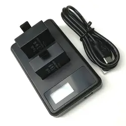 SOOCOO Accessories 1350mAh Charger Li-ion Battery Charging For S100 30R SJCAM SJ4000/Air/Wifi/SJ5000X EKEN H9 H9R H8 H5s Camera