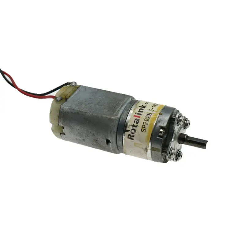 DC 6V~18V 12V 480RPM Micro Rotalin 280 Planetary Gearbox gear Motor 1:19  Reduction ratio D-shape Shaft DIY Robot/ smart Car