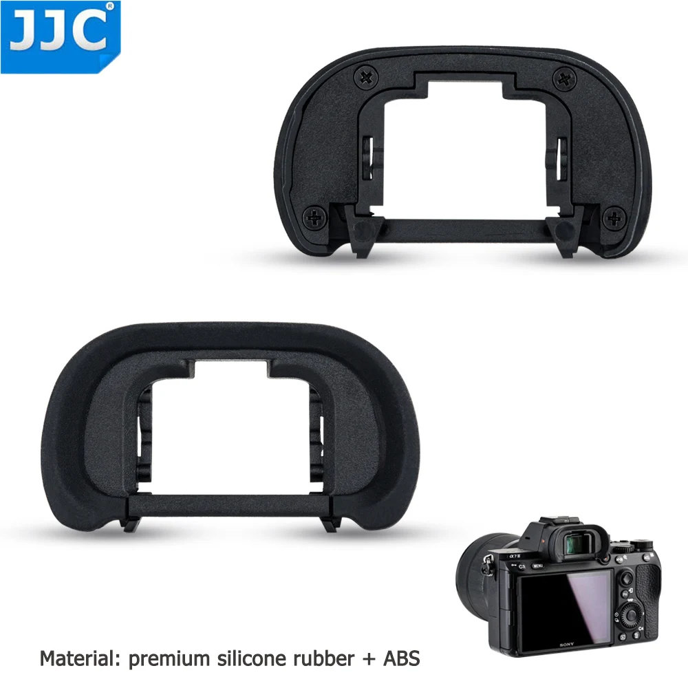 JJC FDA-EP18 Soft Eyecup Eyepiece Viewfinder Eye Cup for Sony a7 III II a7 a7R IV III II a7R a7S II a7S a9 II a99 II Eyeshade