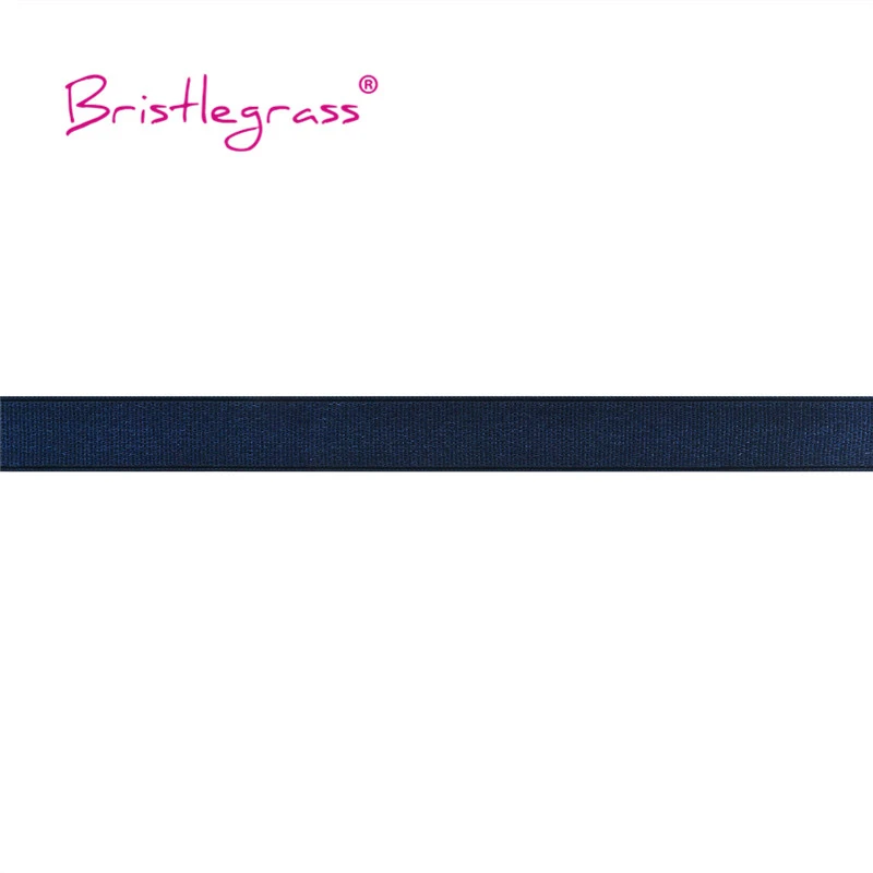 BRISTLEGRASS 2 5 10 Yard 3/8" 10 mm glänzender Nylon-BH-Träger, elastisches Spandex-Satinband, Schulterband, Unterwäsche, Dessous, Nähbesatz – Detail 40