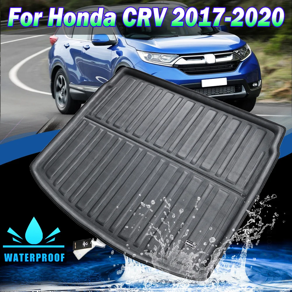 

For Honda CRV CR-V 2017-2022 Upper Position Rear Boot Cargo Liner Trunk Mat Floor Tray Luggage Mud Kick Carpet