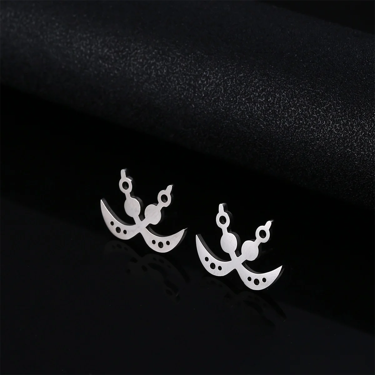 Stainless Steel African Adinkra Symbol Earrings Symbol Jewelry For Women Girls