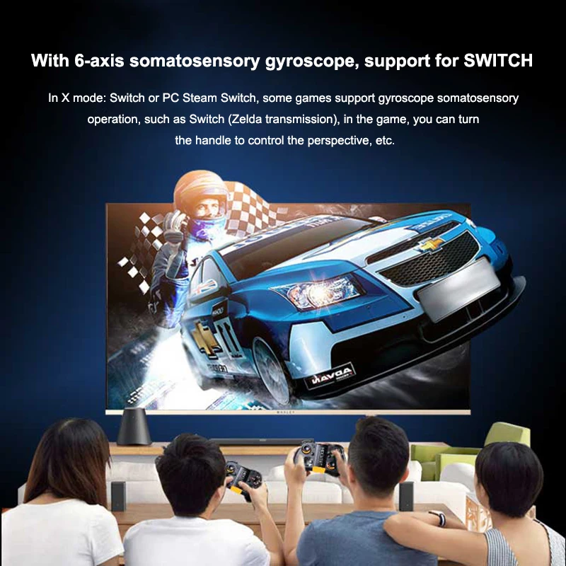 Mocute 054 aggiornamento 054MX Smartphone Gamepad Joystick Controller di gioco Wireless multifunzione per SWITCH IOS Android PC