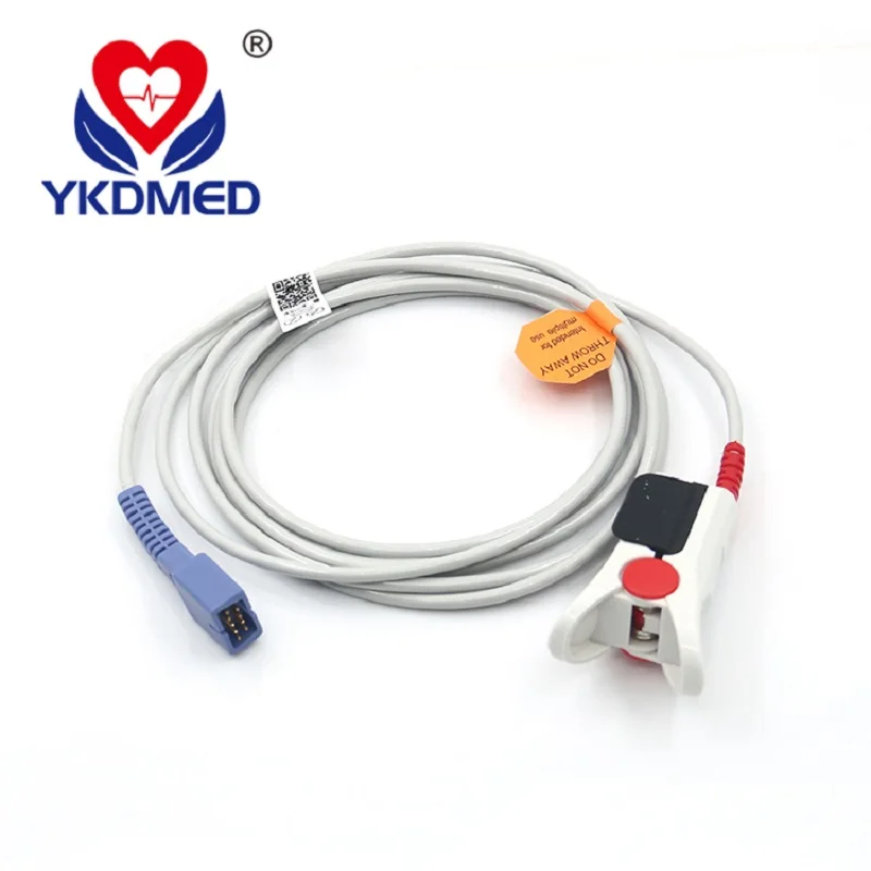 

Прямой перезаряжаемый Датчик Spo2 YKD, монитор пациента Oxi-Tech, бесплатная доставка, аксессуары Mediacl