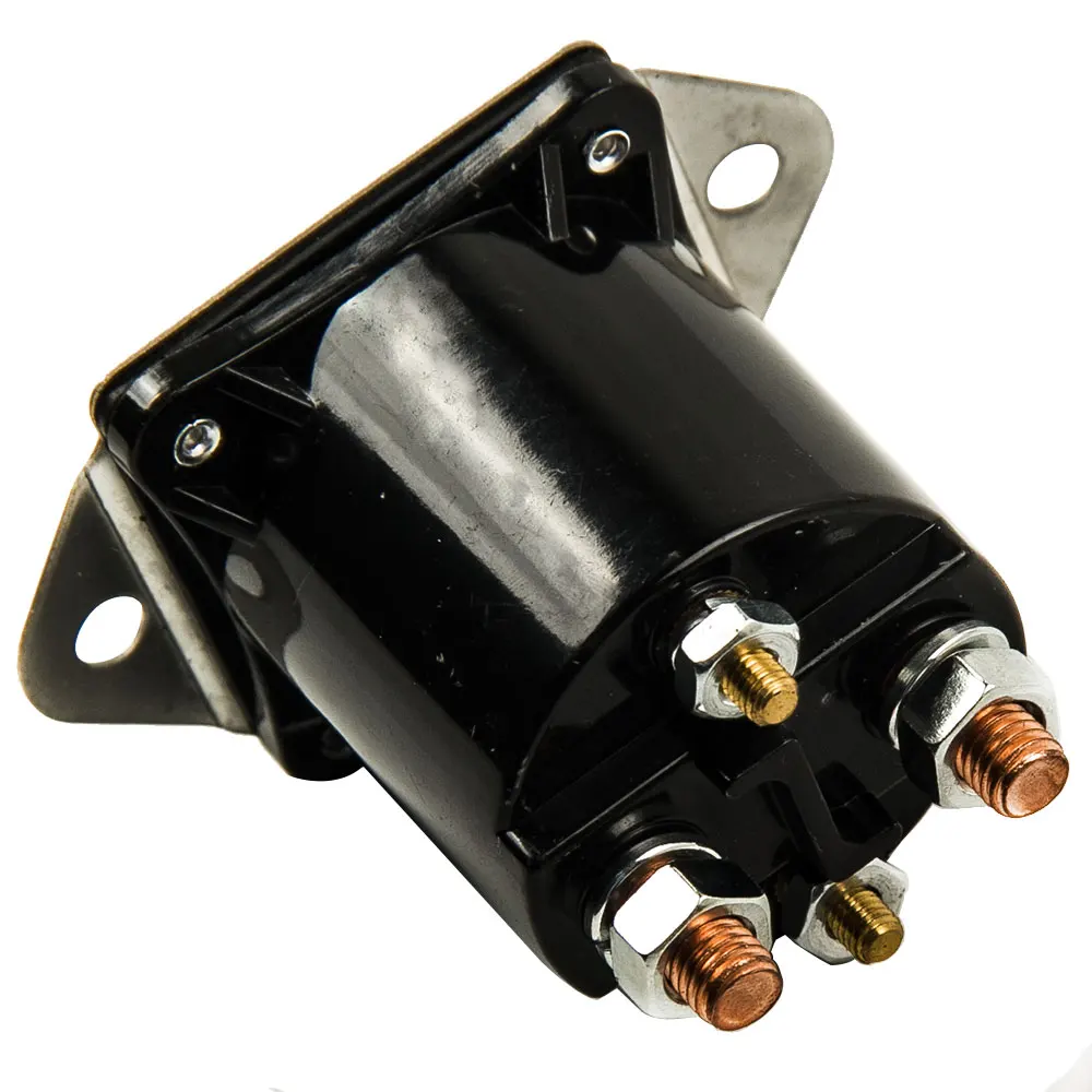 1013609 12V Gas Golf Cart Solenoid For Club Car 1984 fit DS Precedent 4 Terminal