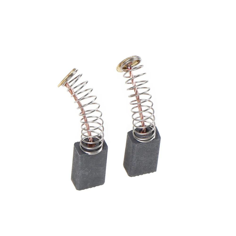 10pcs Carbon Brushes for Dremel Tool Drill Accessories For Dremel Motor and Mini Grinder Motor Abrasive Tools 5*8*13mm