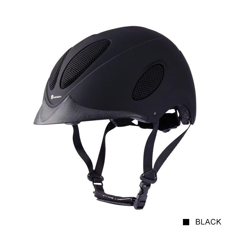 

Horse Riding Helmet, Black Color Head Protector, Blue Color Riding Helmet