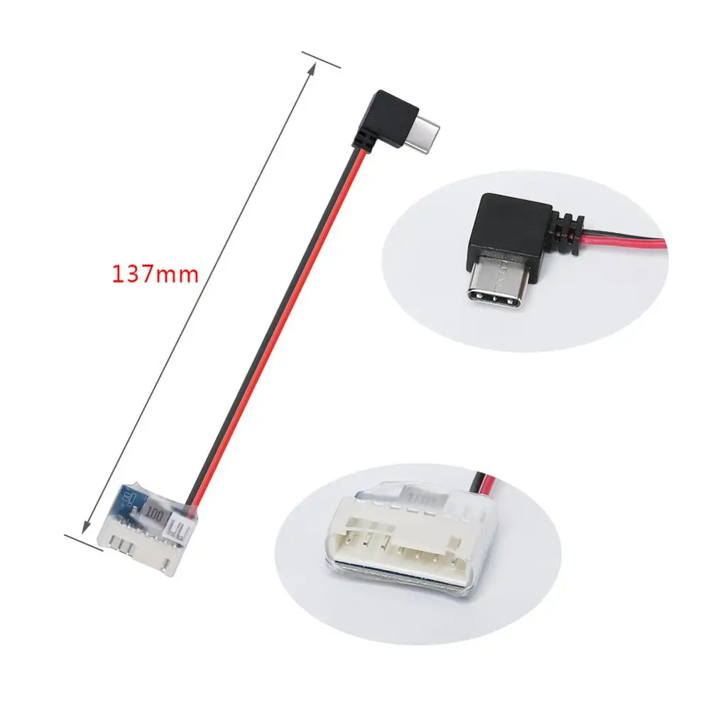 Type C to 5V Balance Plug Power Cable Charging Cable for GoPro Hero 6/7/8/9/10 for FPV drone part