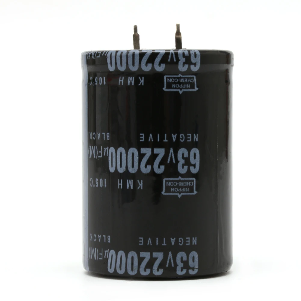 22000UF 63V Aluminum Electrolytic Capacitor 105  Dimension 35*50mm Cylindrical 