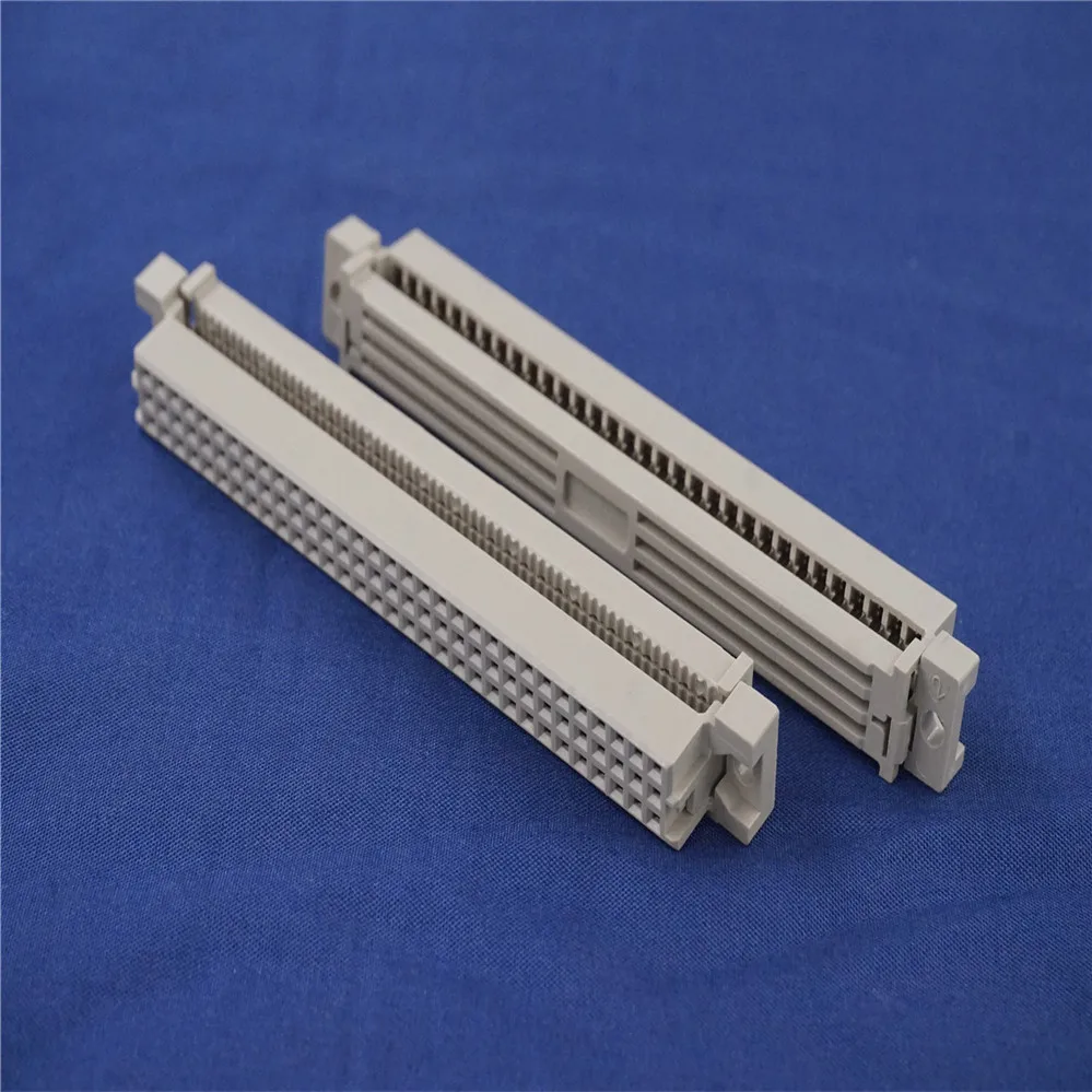 IDC Type DIN 41612 Connector 3 Rows 64 Positions Receptacle Socket Female 2x32 Pitch 2.54mm Row Space 5.08 Flat Cable 1.27