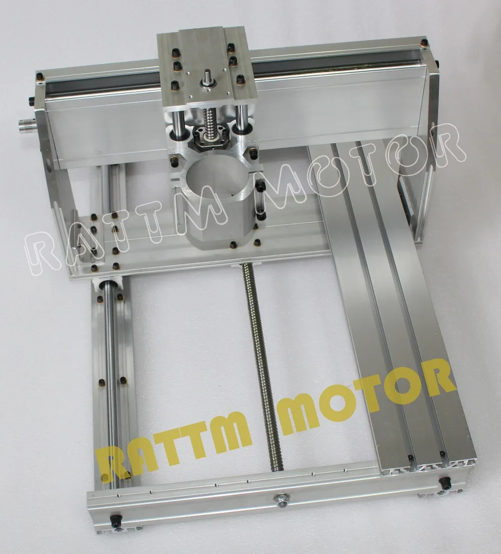 Kit de marco de fresadora de grabado, enrutador CNC 6040, tornillo de 80mm, abrazadera de aluminio para usuario DIY, envío gratis desde EE. UU.
