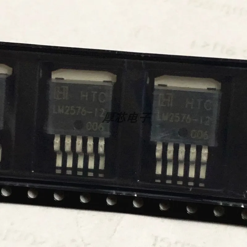 10pcs LM2576R-12   of 12V  DC/DC   TO- 263-5.  Original   HTC   Voltage regulator