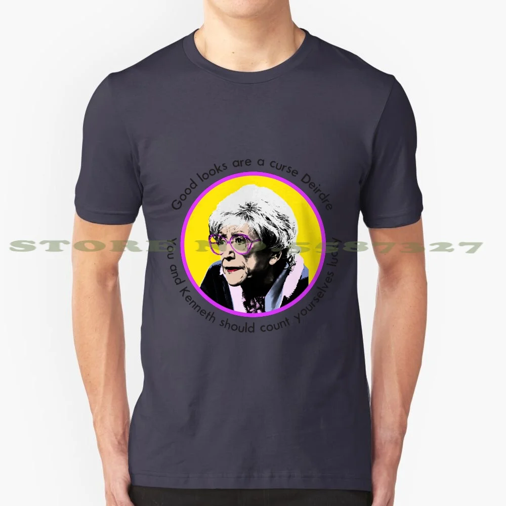 مضحك فن البوب تي شيرت قطن ، كين بارلو ، شارع باري ، اقتباس مضحك ، فن الصيد