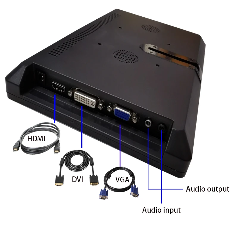 Imagem -05 - Monitor Portátil do Jogo de Polegadas Vga Hdmi Dvi para o Interruptor Ps3 Ps4 Xbox360 Portátil Ips hd 1080 11.