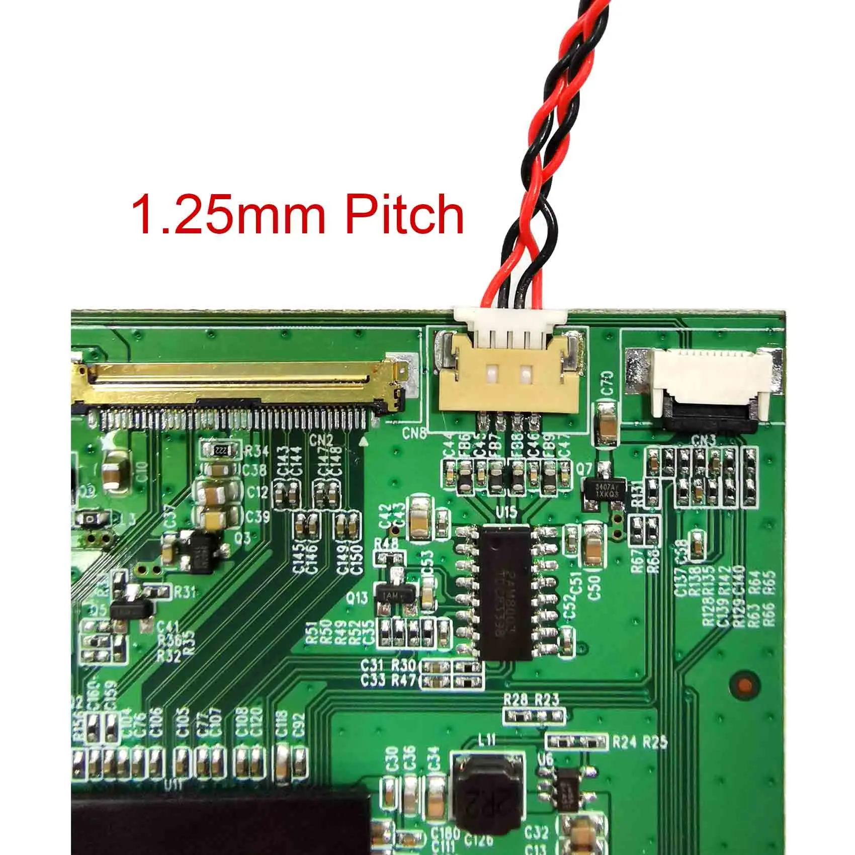 4-контактный разъем с шагом 1,25 мм, 8 Ом, круглый динамик 2 Вт для ЖК-контроллера