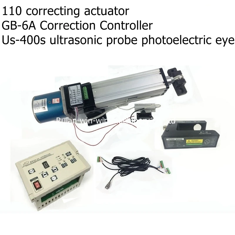 

110TDY115-T correcting actuator with GB-6A( new version GB-7A) correcting controller us-400s ultrasonic probe photoelectric eye