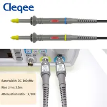 P6100 2pcs 100MHz BNC Oscilloscope Probe Kit #6