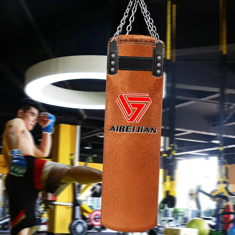 Suede Sanda Sandbag sacco da boxe sacco da boxe adulto Kid 80cm 100cm MMA Muay Thai Taekwondo sacco da boxe Home Power Boxing Training