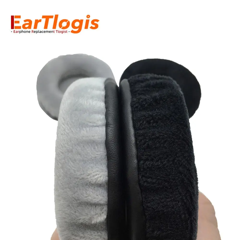 EarTlogis Velvet Replacement Ear Pads for JBL E40BT E-40BT E 40BT Headset Parts Earmuff Cover Cushion Cups pillow