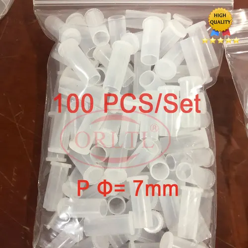 Imagen 2 del producto ORLTL-boquilla de rociador de tamaño interior, tuerca de plástico, boquilla de inyector diésel CR, tapa antipolvo, diámetro de 12mm y 14mm, piezas para pulverizador Bosch, 7mm/9mm