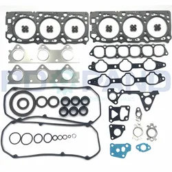 6G72 V43 Engine Rebuilding Overhaul Gasket Set MD973444 For Mitsubishi SHOGUN II/MONTERO Sport K96W 3.0 V6  SOHC 24V 2972cc