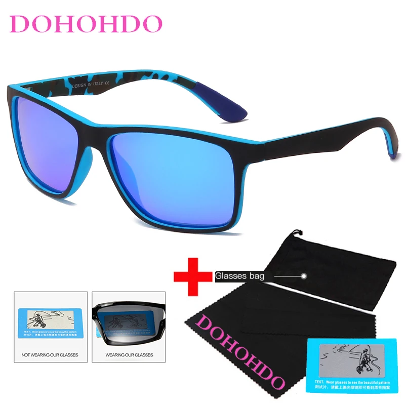 

DOHOHDO New Men Polarized Sunglasses Brand Fashion Sun Glasses Women Driver Night Vision Shades Male Travel Fishing Oculos Gafa