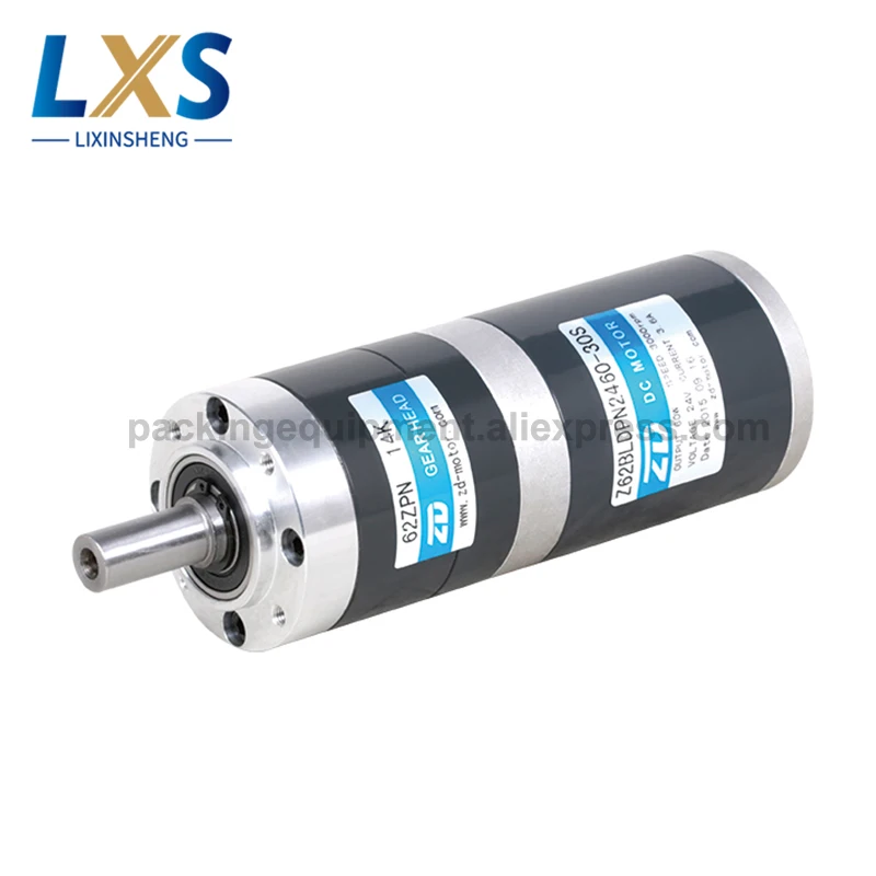 

24V 60W ZD Transmission Planetary Reducer Z62BLDP2460-30S / 62 PN6.55K Brushless DC Motor For Industrial Equipment