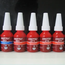 Colle à vis anti-pression, 10ml, 8 types de résistance, colle 242, fil anti-corrosion, adhésif pour bancs de fils, colle anaérobie