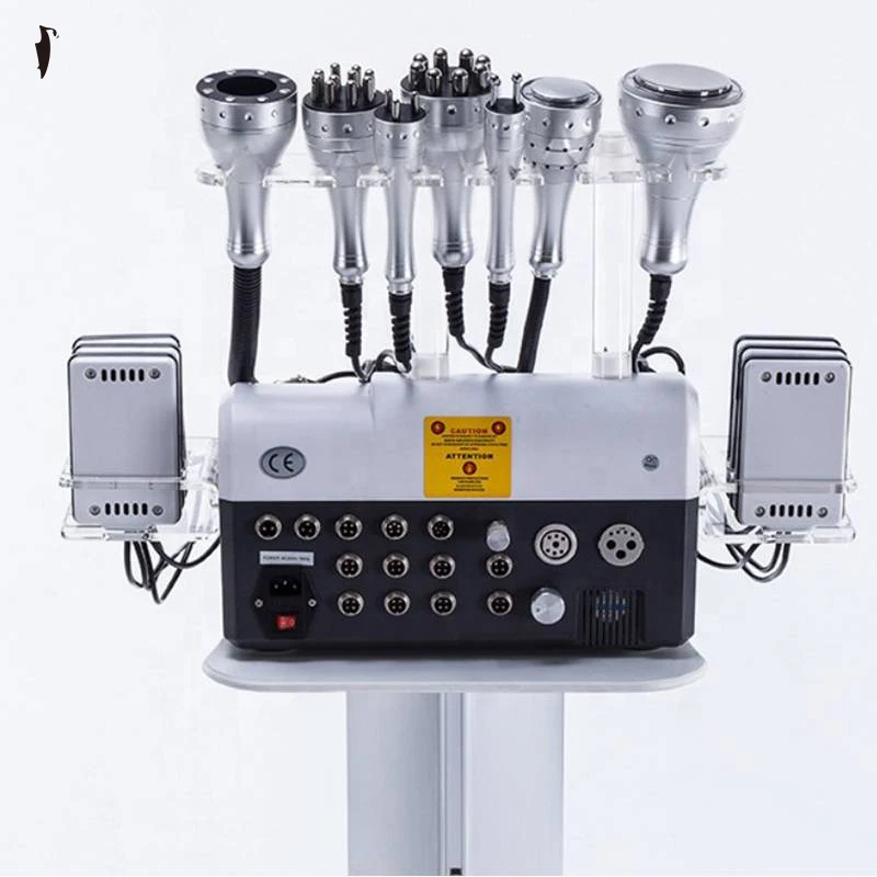 40K Ultrasonic Cellulite Removal Device 8 in 1 Therapy Shape Body Sculpting Slimming Vacuum Cavitation System Machine