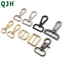 2pcs Metal Bag Strap Buckles Lobster Clasp Collar Carabiner Snap Hook Handbag DIY KeyChain Bag Part Accessories Snap Hooks