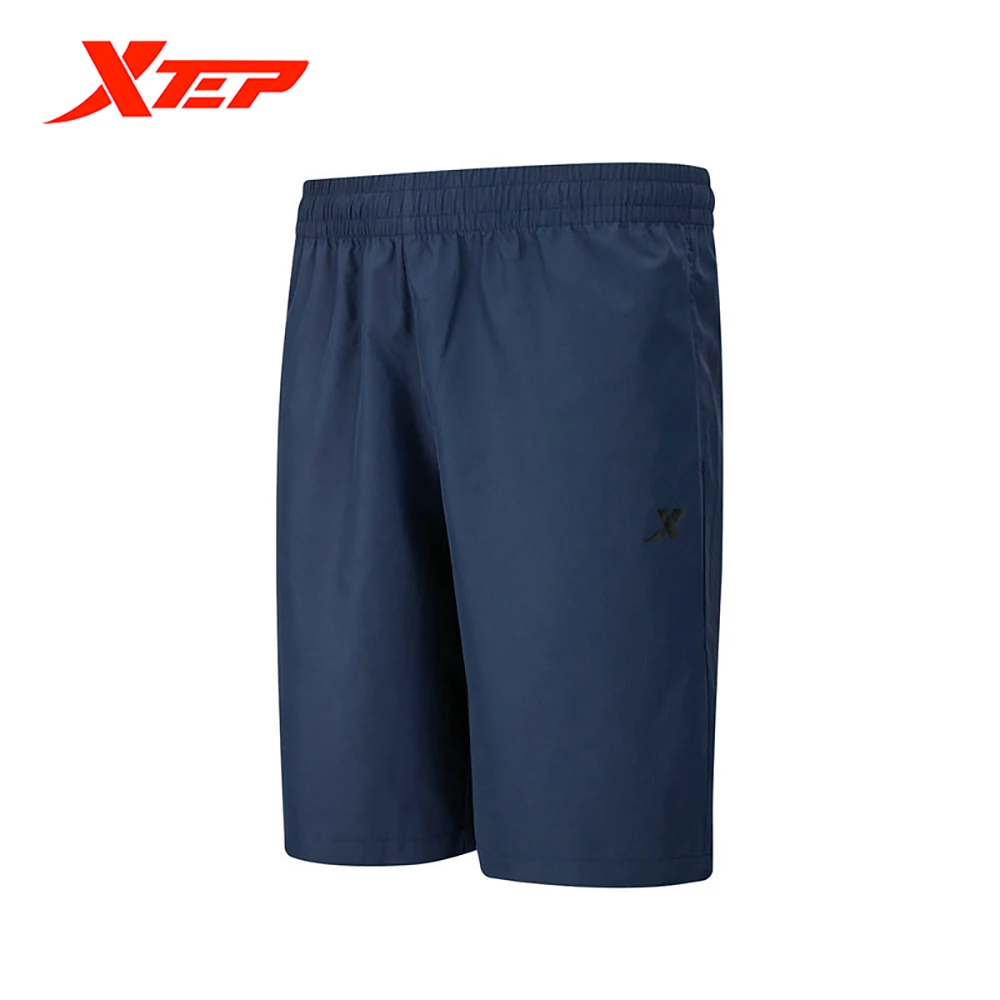 Xtep Men\'s Summer Sports Shorts Men\'s Breathable Sports Fitness Bodybuilding Short Pants Washed Quick-drying Shorts 879229680327