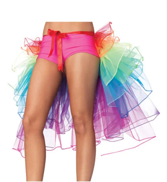 Vrouwen Rokken Rainbow Tail Tutu Rok Meisjes Cake Party Dance Ballet Volwassen Tule Rok Vrouwen Gaas