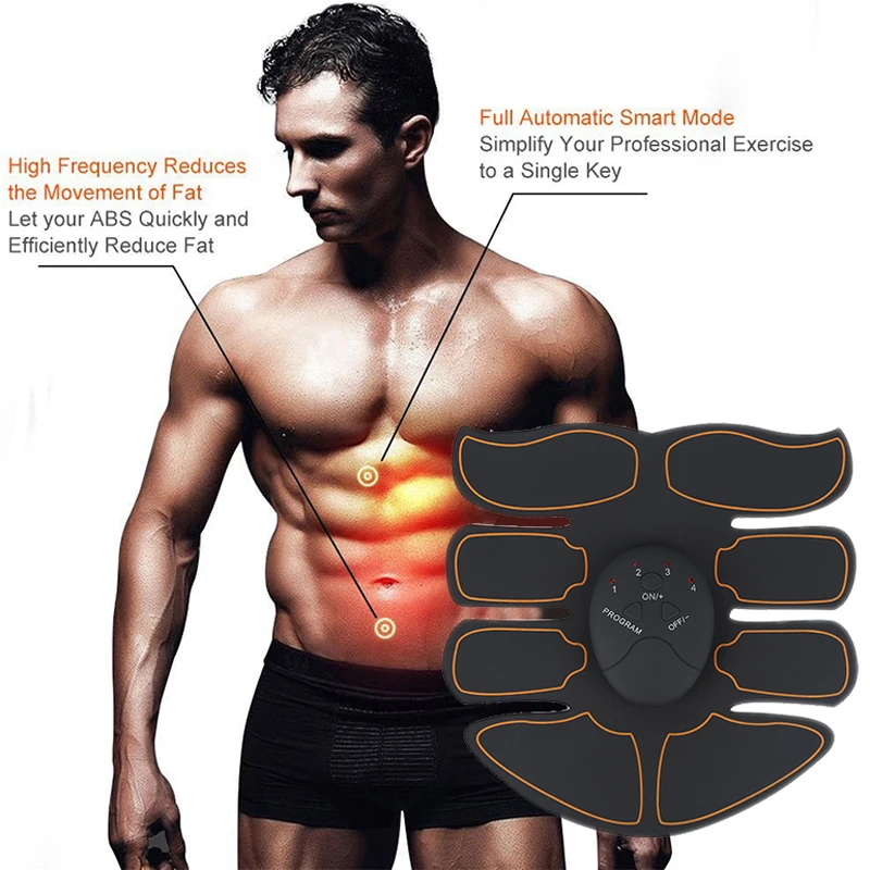 EMS Trainer Electric Muscle Stimulator Buttocks Abdominal Machine ABS Muscle Stimulation Body Massager