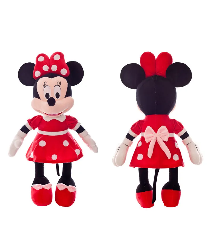 Hot Sale20/40/50CM High Quality Stuffed Mickey&Minnie Mouse Plush Toy Dolls Birthday Wedding Gifts For Kids Baby Children