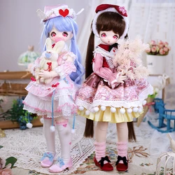 DBS Doll 1/4 BJD Dream Fairy Match Girl Resin Anime Figure Carton Lala Ruru Egg ACGN SD Collection Toy