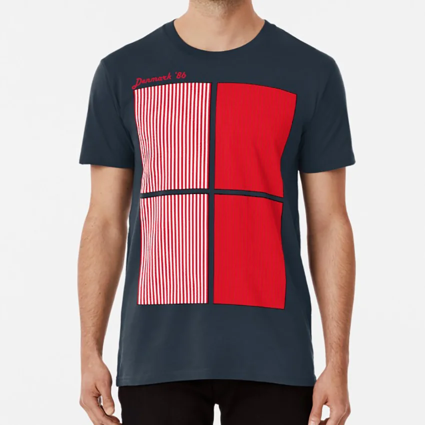 Denmark '86 T Shirt… - image