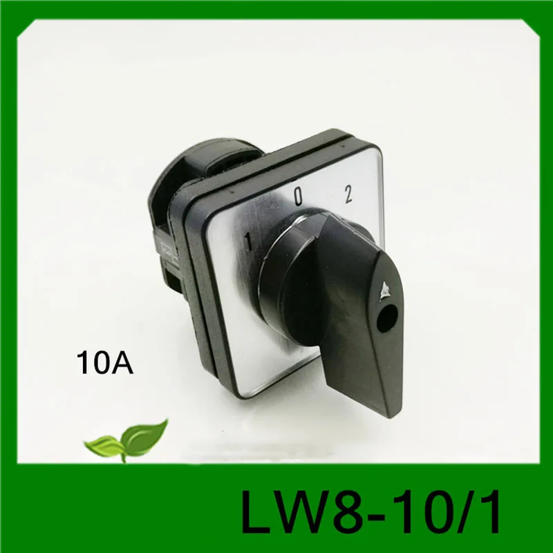 1PC New Changeover Switch LW8-10/1 Regular Function Combination Switch 10A 1 Section 3 Gears Cam Conversion Switch