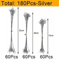 Silver-180Pcs