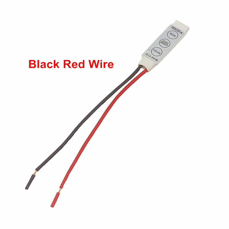 DC 5-24V Mini 3Key RGB LED Controller for SMD 2835 3528 5050 RGB LED Strip light