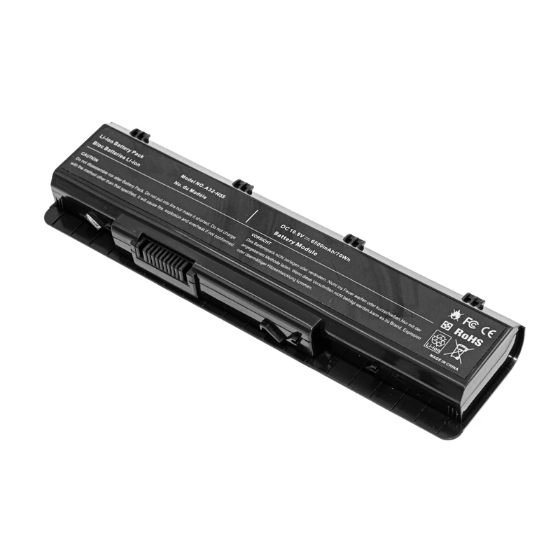 4400MAH Black Laptop Battery for Asus A32-N55 N45 N45SF N45E N55S N45SJ N75SF N45F N45SL N55SF N75SJ N45J N45SN N55SL N75SL N55