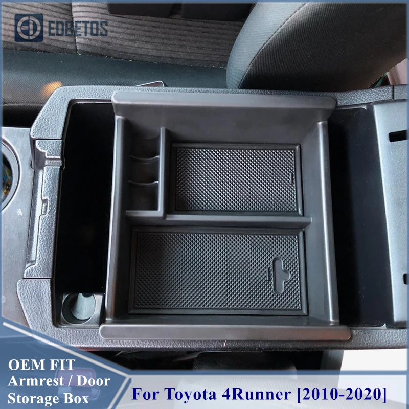 

Car Center Console Box For Toyota 4Runner 2010-2022 2023 Accessories Central Multifunction Storage Pallet Container Box 4 Runner