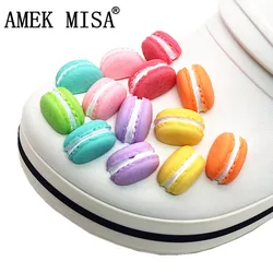 Re-ment Macaron Shoe Decoration Mini Resin Safety Non-toxic Garden Shoe Accessory Charms fit Kid's Party X-mas Gift